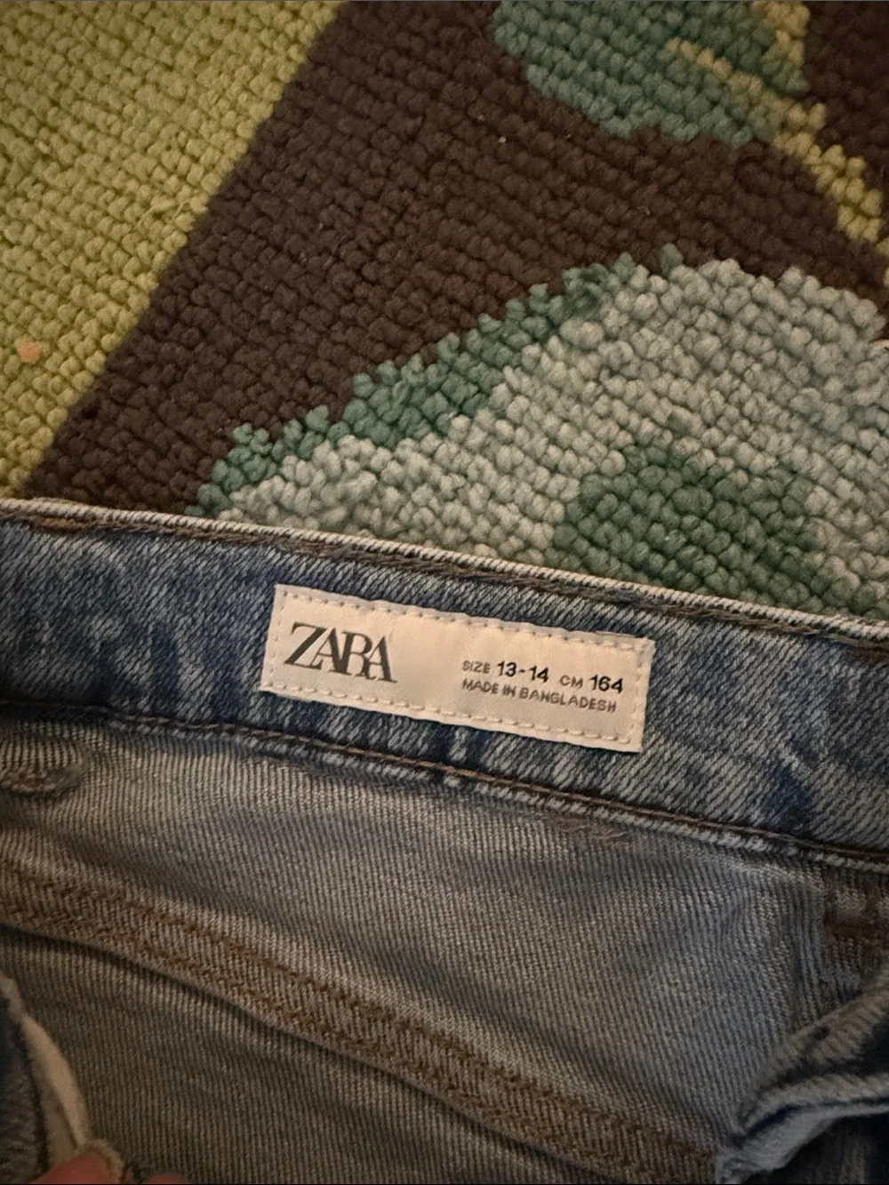 Kids Zara Light Blue flare-Leg Jeans